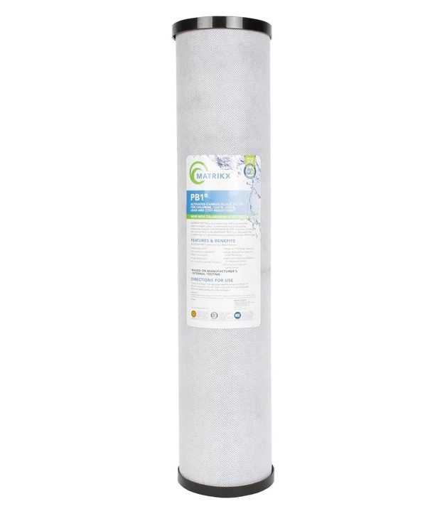 Matrikx PB1 Premium Activated Carbon Block - 20" x 4.5", 0.5 Micron