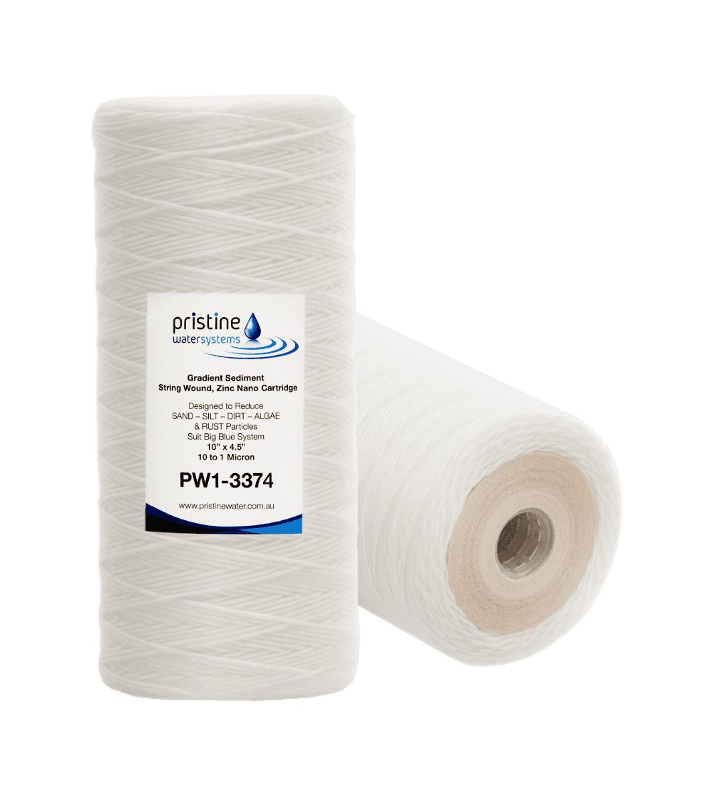 20-1 Mic 10" x 4.5" Gradient Sediment String wound Zinc Nano
